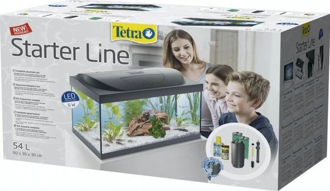Tetra Acvariu Starter Line Led Day&Night 54 L Negru