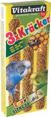 Vitakraft Baton Perus Trio Mix Ou/Caise/Miere 3 Buc 90 g