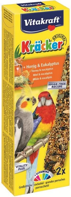 Vitakraft Baton Nimfa Cu Miere/Eucalipt 2 Buc 180 g