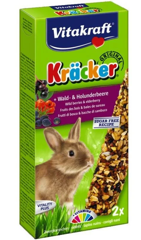 Vitakraft Baton Iepure Fructe De Padure Si Soc 2 Buc