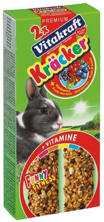 Vitakraft Baton Iepure Fructe De Padure Si Soc 2 Buc