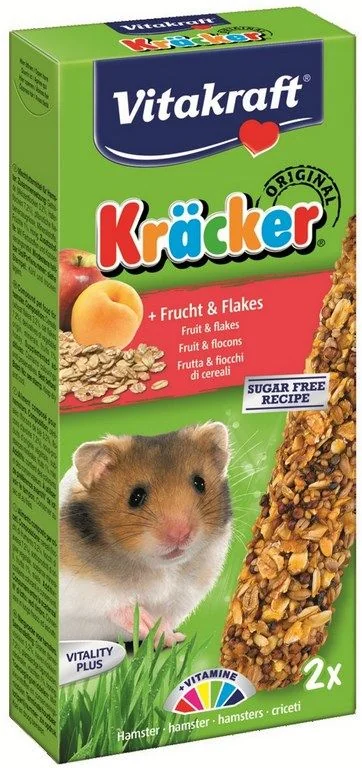 Vitakraft Baton Hamster Cu Fructe/Cereale 2 Buc