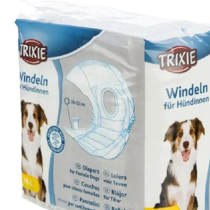 Trixie Scutece Pentru Caini M-L 12 Buc/Bax Femele