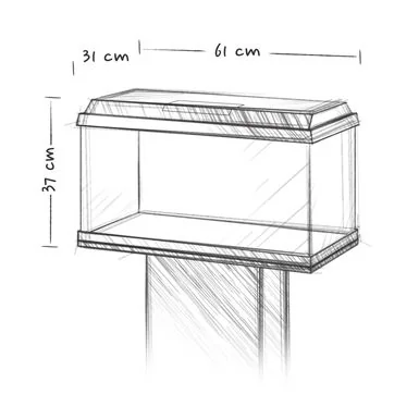 Juwel Acvariu Primo Led 60 Negru