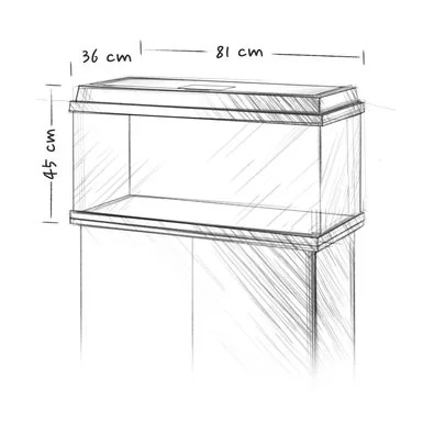 Juwel Acvariu Led Primo 110 Negru 2.0