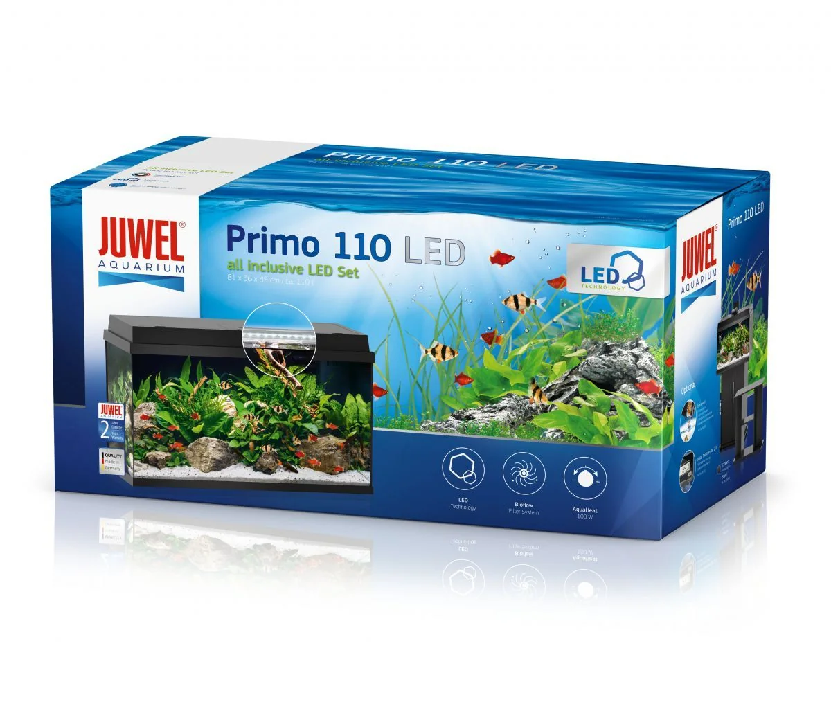 Juwel Acvariu Led Primo 110 Negru 2.0