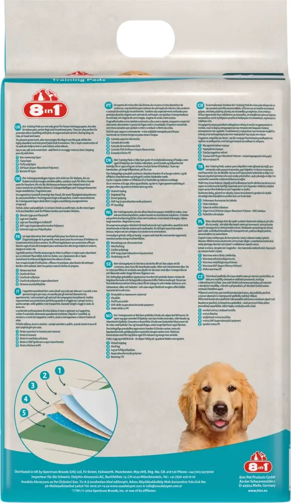 8in1 Covor Absorbant 30 Buc/Pachet