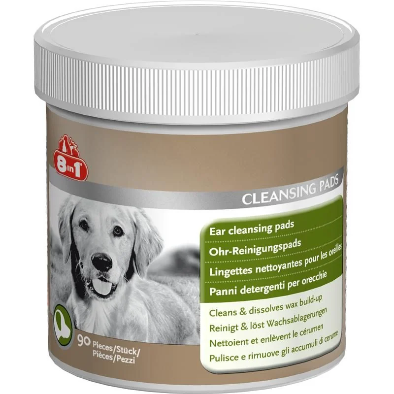 8in1 Servetele Curatare Urechi 90 Buc