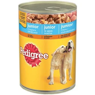Pedigree Conserva Junior Pasare 400 g