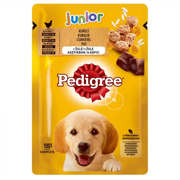 Pedigree Plic Junior Pui in Aspic 100 g