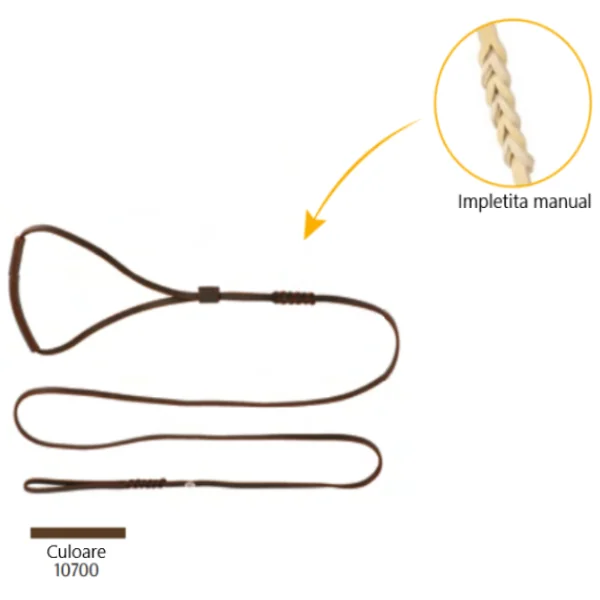 Dingo Lesa Prezentare Piele Protectie 1x250 cm Maro