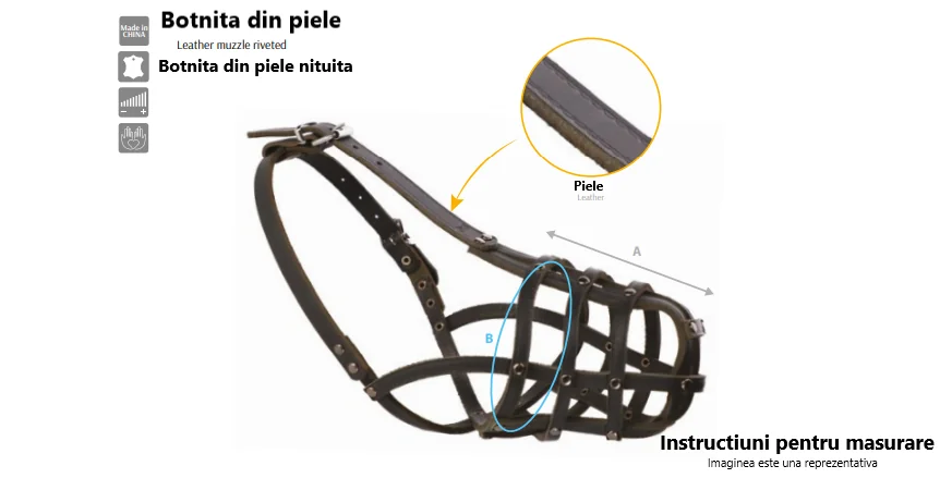 Botnita Piele 5137 Shar-Pei