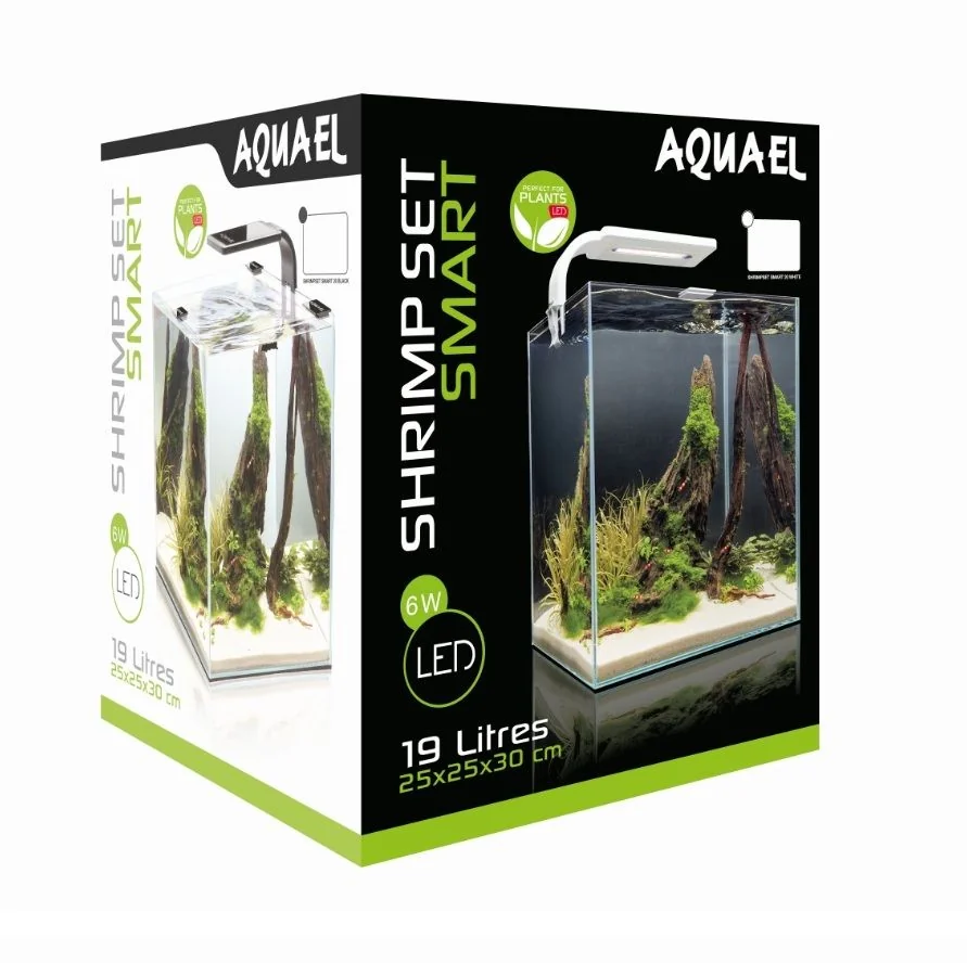 Aquael Acvariu Shrimp Smart Plus 30 L Negru 113226