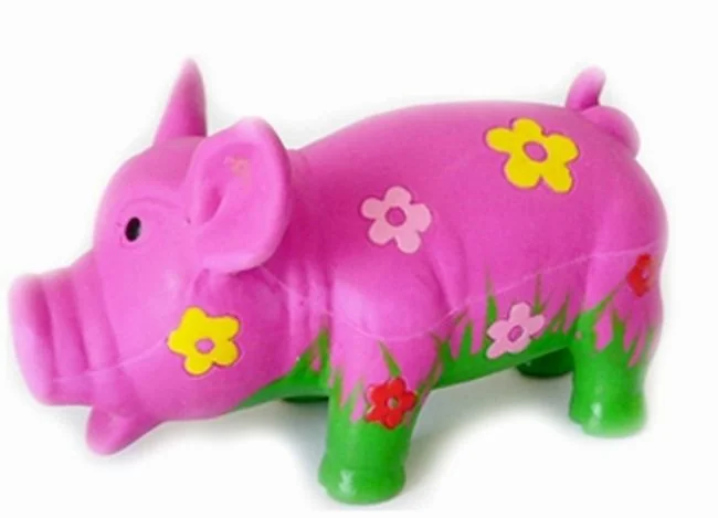 Jucarie Caine Pet Expert Pink Piggy NTD6090