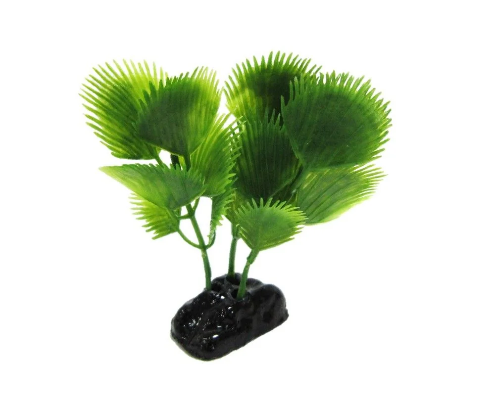 Resun Planta Plastic Palm Leaf Green 8 cm