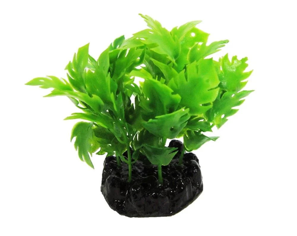 Resun Planta Plastic Big Leaf Green 10 cm
