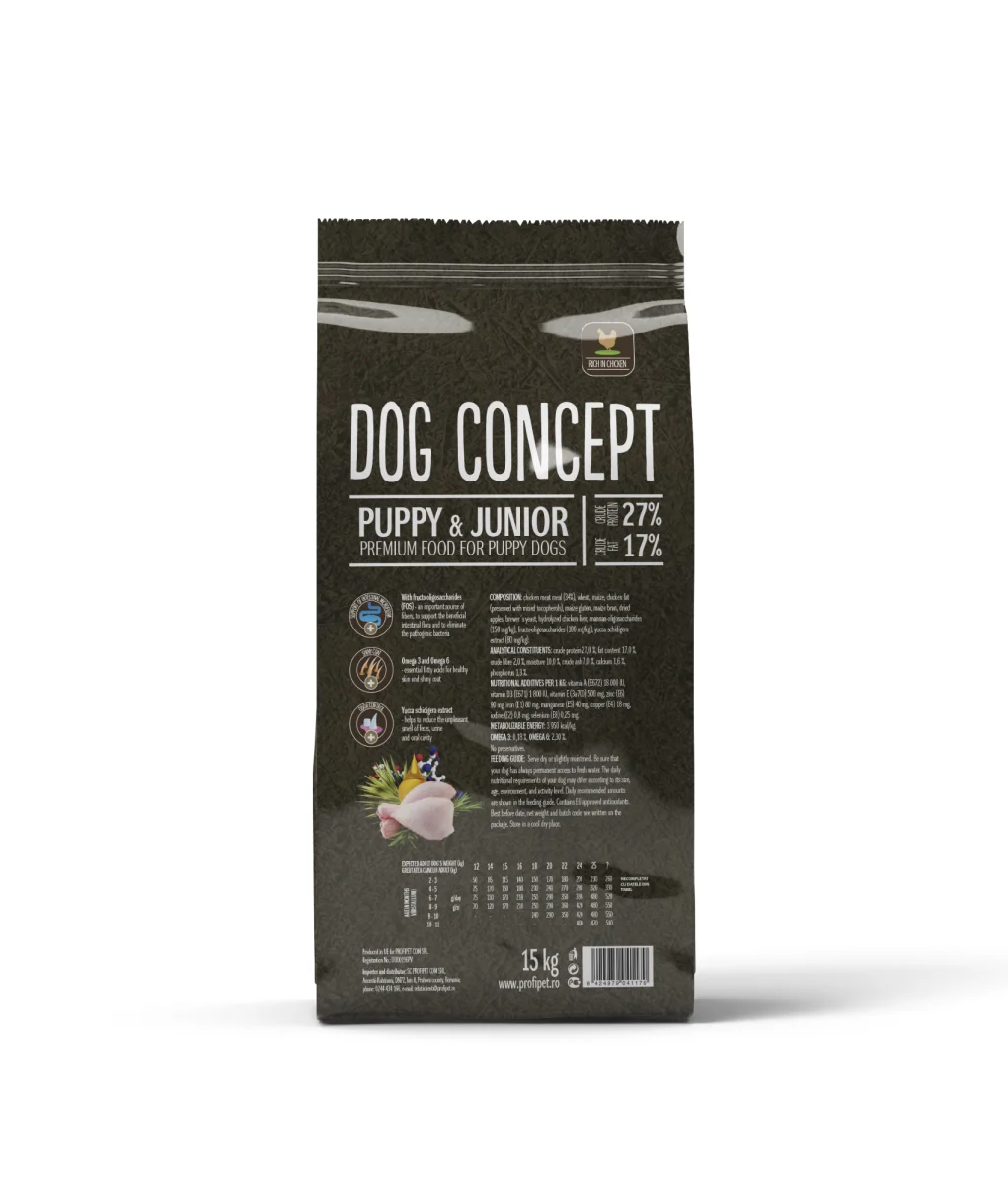 Dog Concept Puppy & Junior 15 kg