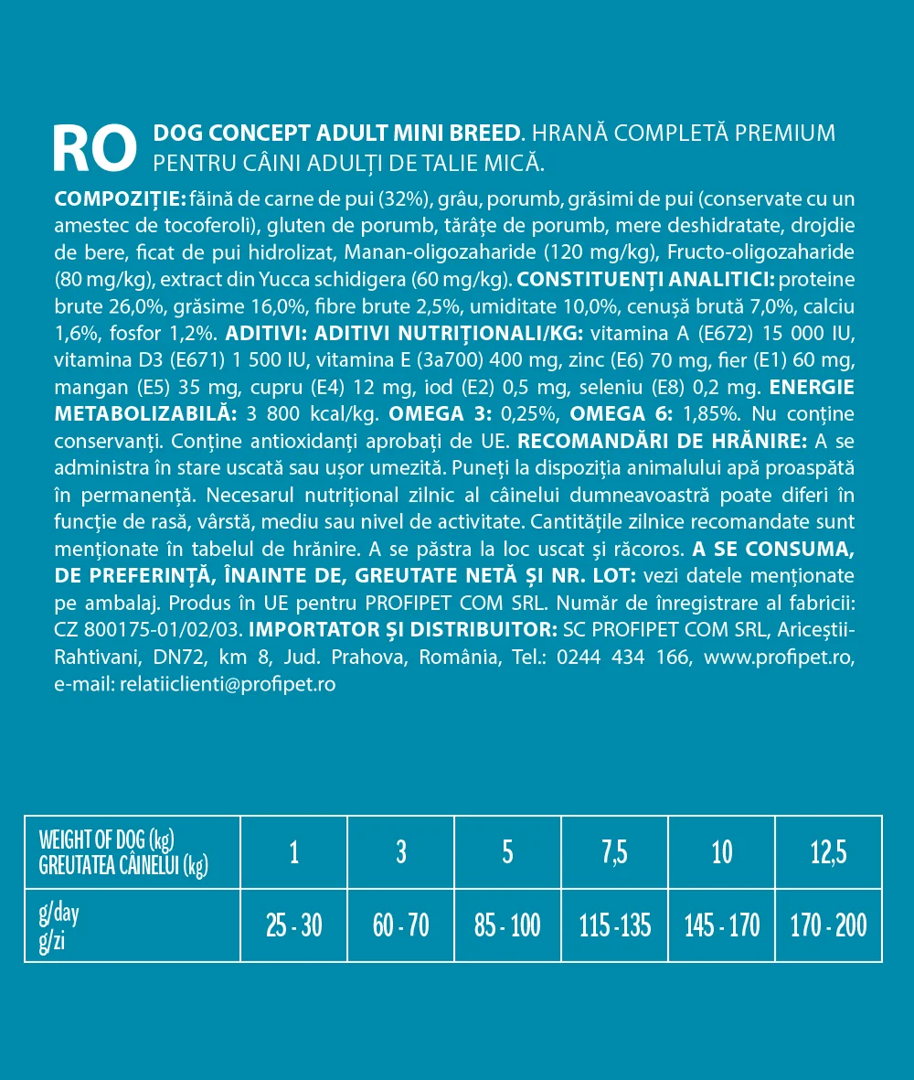 Dog Concept Adult Mini Breed 8 kg