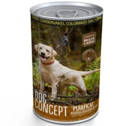 Dog Concept Conserva Pui/Ficat 1240 g