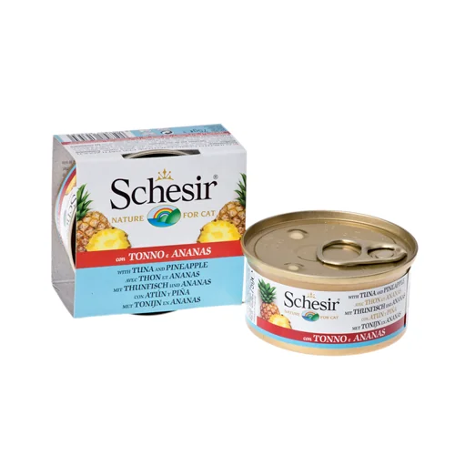 Schesir Pisica Fructe Ton/Ananas 75 g