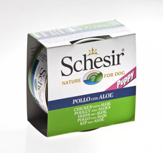 Schesir Cons Caine Junior Pui/Aloe 150 g