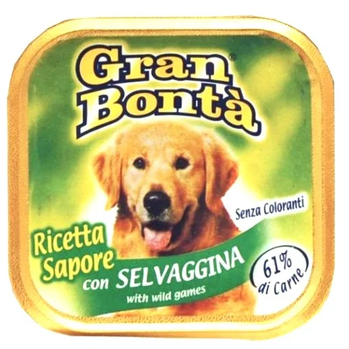 Gran Bonta Dog Pate Iepure 300 g