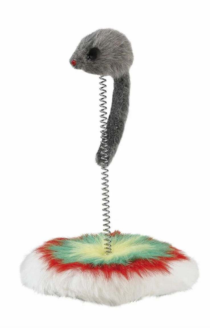 Ferplast Jucarie Soarece Blana Cu Arc ANI 5030