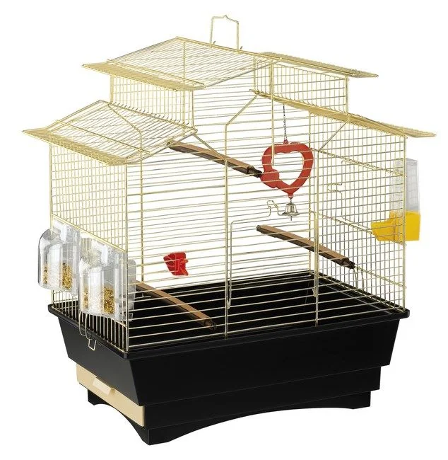 Ferplast Colivie Pagoda Auriu Full Option