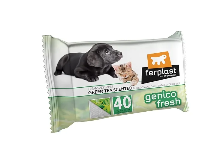 Ferplast Servetele Umede Genico Fresh Green Tea