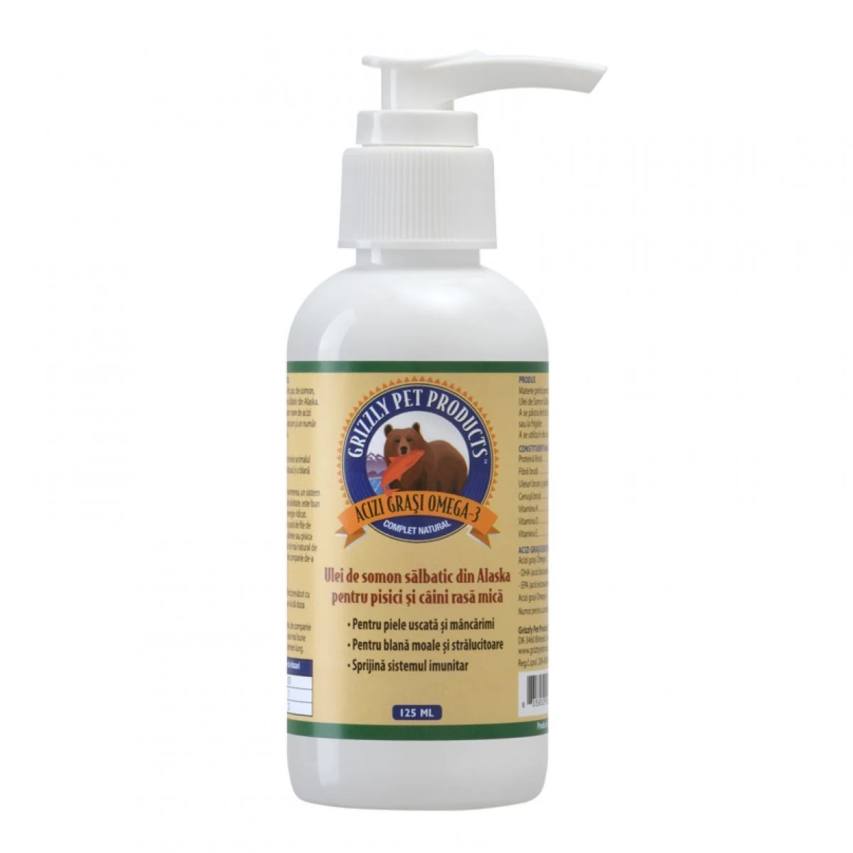Grizzly Salmon Oil 125 ml