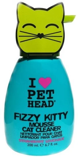 Spuma Curatare Pisica Pet Head Fizzy Kitty