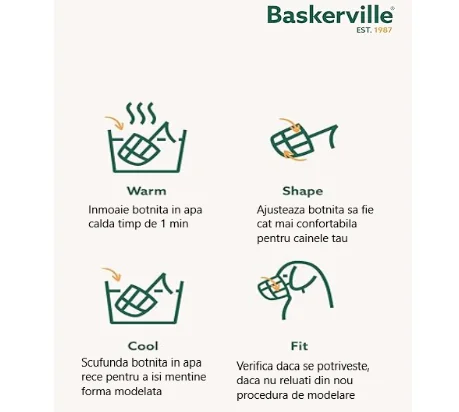 Coa Baskerville Botniță Plastic Nr 1- Nr 10