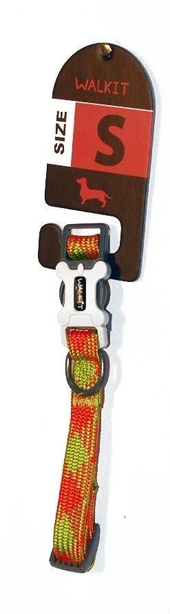 Walkit Zgarda Caine Tubular Multicolor M 2.0 X 35-50 cm Orange