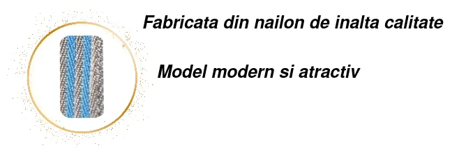 Walkit Lesa Caine Special Twill Waved M 2.0 X 150 cm Gri/Albastru