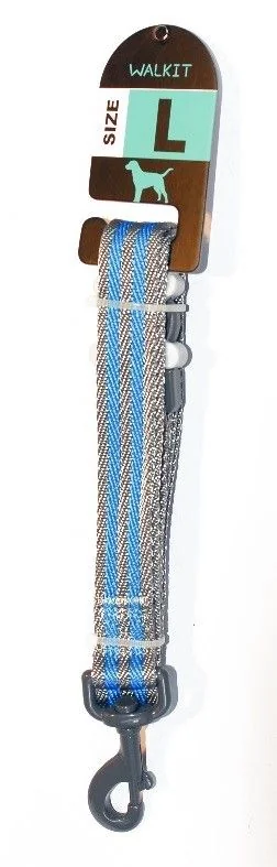 Walkit Lesa Caine Special Twill Waved L 2.5 X 120 cm Gri/Albastru