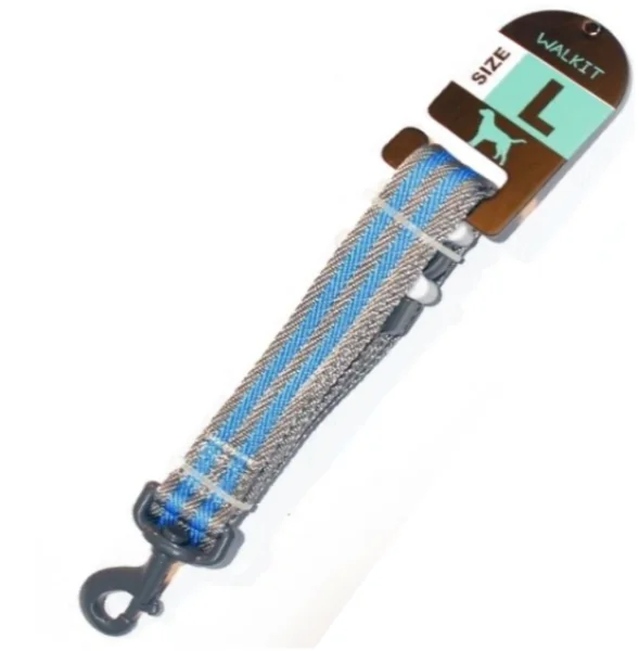 Walkit Lesa Caine Special Twill Waved L 2.5 X 120 cm Gri/Albastru