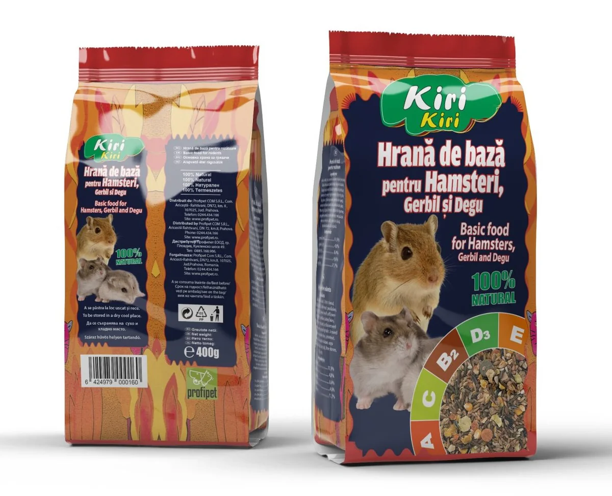 Kiri Kiri Meniu Hamster 400 g