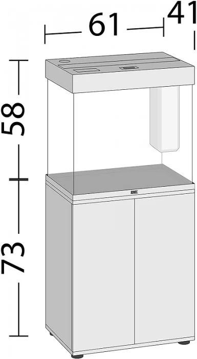 Juwel Masa Lido 120 Negru SBX