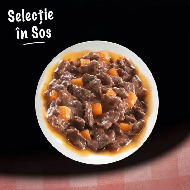 Cesar Plic Selectii in Sos 4x100 g