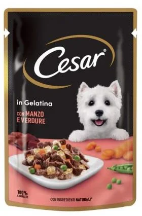 Cesar Plic Vita si Legume in Aspic 100 g