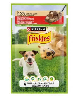 Friskies Dog Plic Adult Vita/Cartofi 100 g