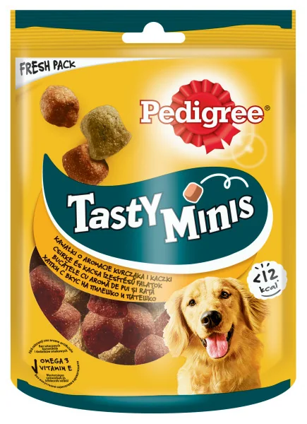 Pedigree Tastybites Cubulete Gumate Pui/Rata 130 g