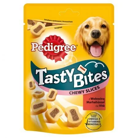 Pedigree Tastybites Feliute Gumate Vita/Pasare 155 g