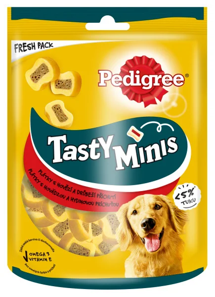 Pedigree Tastybites Feliute Gumate Vita/Pasare 155 g