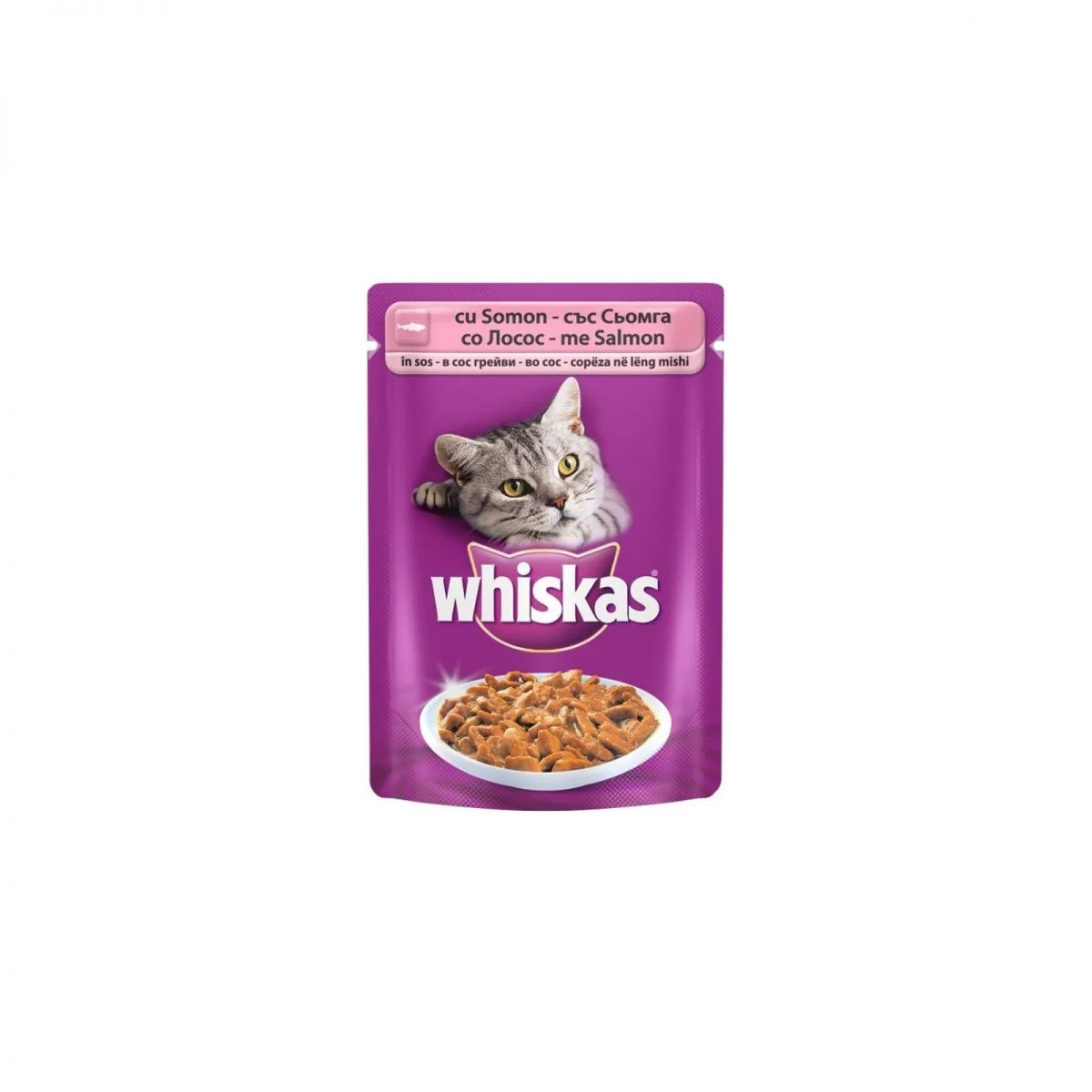 Whiskas Plic Somon 85 g