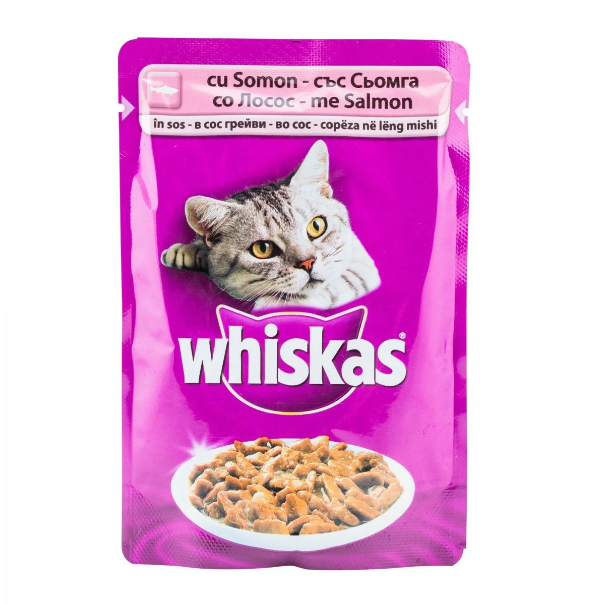 Whiskas Plic Somon 85 g