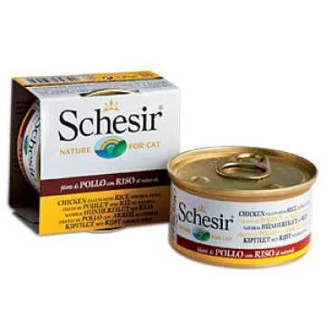 Schesir Cons Pisica Pui/Orez 85 g