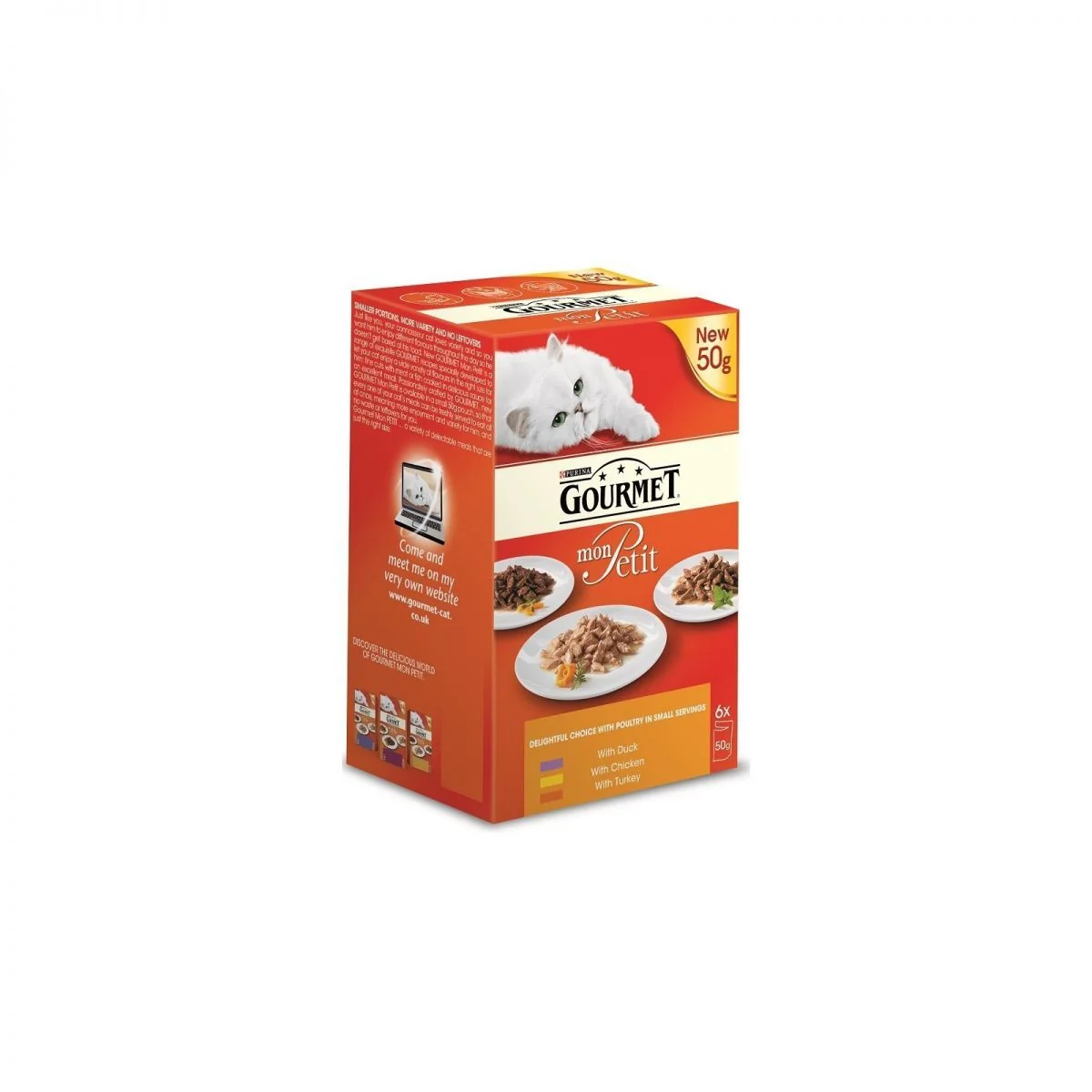 Gourmet Mon Petit Plic Pasare 6 x 50 g