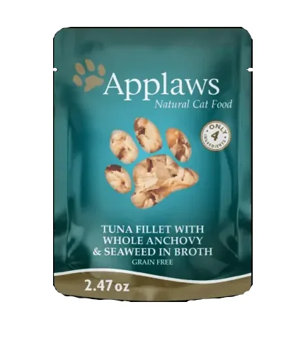 Applaws Cat Plic File Ton cu Ansoa 70 g