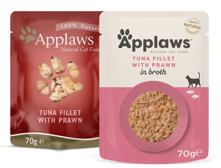 Applaws Cat Plic File Ton Cu Creveti Black Tiger 70 g